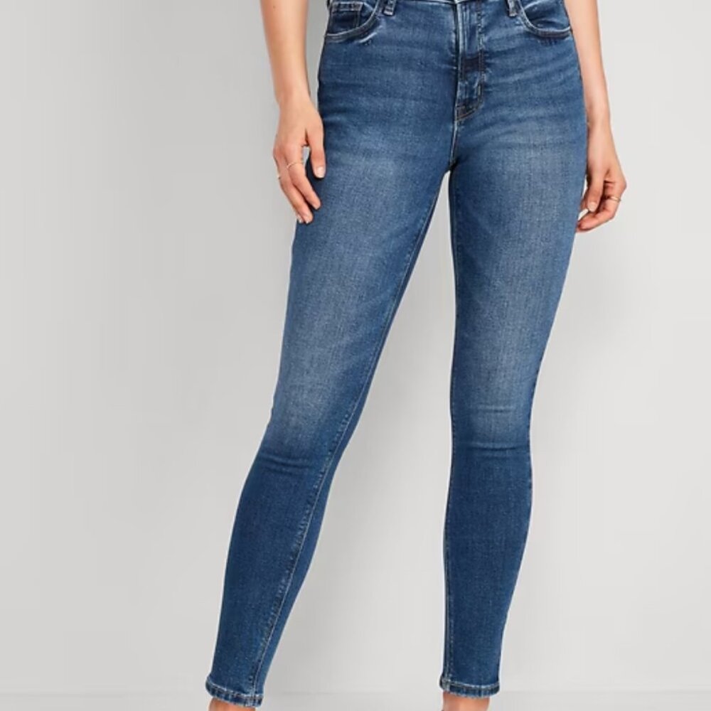 Old Navy Rockstar Skinny Jeans 360 Stretch Size 2